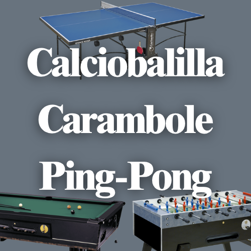 Calciobailla, Carambole e Ping Pong