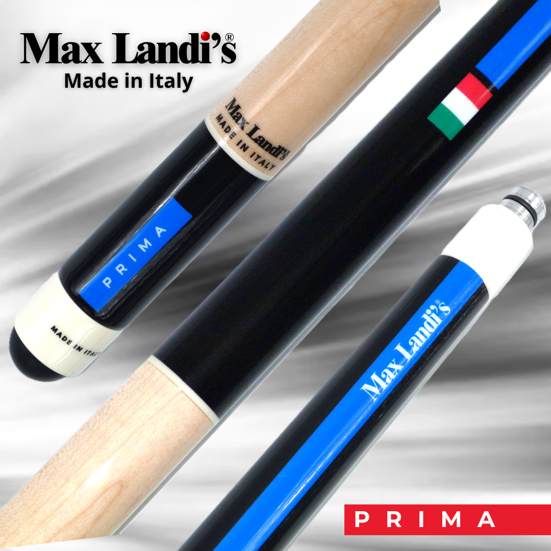 Stecca da biliardo 5/9 birilli Max Landi's - Prima Blue